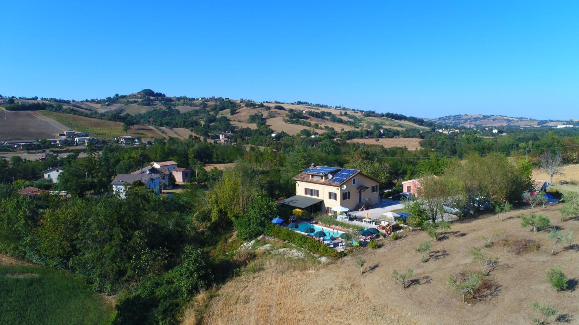 Country House Villa Sabrina San Ginesio Exterior photo